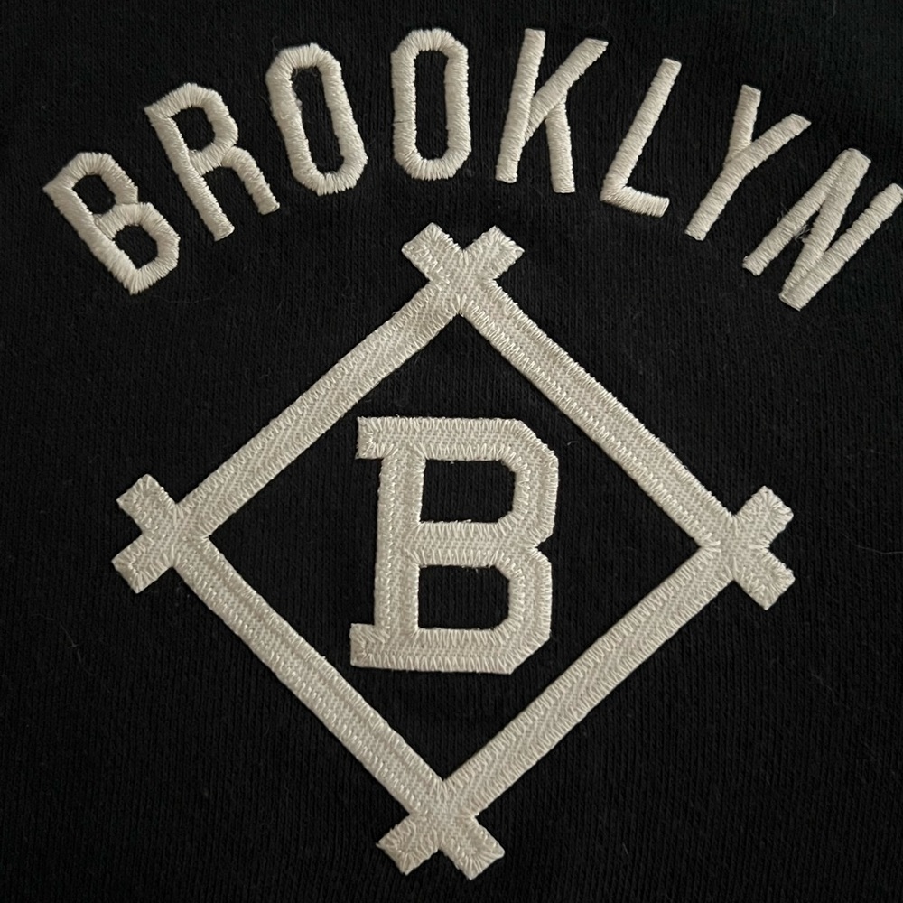 Men's Los Angeles Dodgers '47 Black Heritage Shortstop Jersey Four-Snap Hoodie